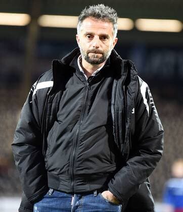 12.02.2016, xpsx, Fussball 2.Bundesliga, FSV Frankfurt - Spvgg Greuther Fuerth, emspor, v.l. Trainer Tomas Oral (FSV Frankfurt)