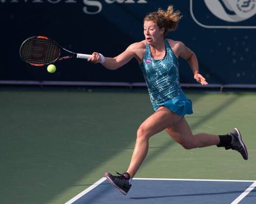 Anna-Lena Friedsam (GER) Tennis - Dubai Tennis Championships 2016 - WTA Tennis Damen - Dubai Duty Free Tennis Stadium - Dubai - - United Arab Emirates - 13 February 2016.