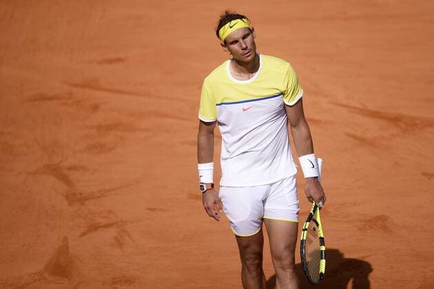 Spanish Rafel Nadal during the ATP Tennis Herren Tournament of Buenos Aires semifinals match played against Austrian Dominic Thiemi, in Buenos Aires, Argentina, 13 February 2016. ATP TOURNAMENT OF BUENOS AIRES !ACHTUNG: NUR REDAKTIONELLE NUTZUNG!  BAS20 20160213-635909931332763103