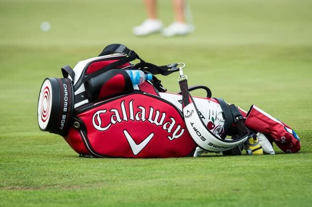 ISPS Handa NZ Women s Open --- Golf --- Day 2 --- 13 02 2016 Christchurch, New Zealand - February 13, 2016 - A Callaway golf bag lies on the fairway during day two of the ISPS Handa New Zealand Women s Open at Clearwater Golf Club on February 13, 2016 in Christchurch, New Zealand.