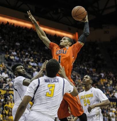Feb 13 2016 - Berkeley U.S. CA - OSU G 1 Gary Payton scored 10 points 5 rebounds 2 assist 4 steals and 1 block slam dunk during the NCAA College League USA Men s Basketball game between Oregon State Beavers and the California Golden Bears 71-83 lost at Hass Pavilion Berkeley Calif. NCAA Men s Basketball 2016: Oregon State vs Cal FEB 13 - ZUMAc04_