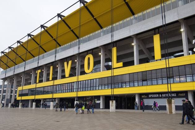 Fußball Regionalliga West Saison 2015 2016 23. Spieltag am Sonntag, 14. Februar 2016 im Tivoli in Aachen: Alemannia Aachen - Rot-Weiss Oberhausen Uebersicht Tivoli Alemannia Aachen - Rot-Weiss Oberhausen