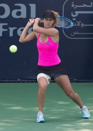 Tsvetana Pironkova (BUL) Tennis - Dubai Tennis Championships 2016 - WTA Tennis Damen - Dubai Duty Free Tennis Stadium - Dubai - - United Arab Emirates - 15 February 2016.