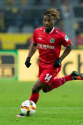 Samstag 13.02.2016, 1. Bundesliga, Saison 2015 2016, 21. Spieltag in Dortmund, BV Borussia Dortmudn - Hannover 96, 1:0, Allan Saint-Maximin (Hannover) DeFodi001