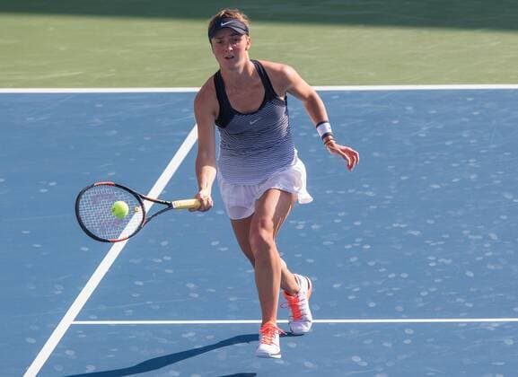 Elina Svitolina (UKR) Tennis - Dubai Tennis Championships 2016 - WTA Tennis Damen - Dubai Duty Free Tennis Stadium - Dubai - - United Arab Emirates - 16 February 2016.