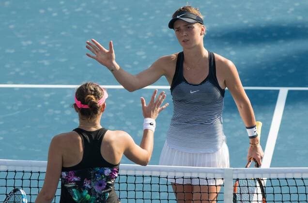 Elina Svitolina (UKR) Tennis - Dubai Tennis Championships 2016 - WTA Tennis Damen - Dubai Duty Free Tennis Stadium - Dubai - - United Arab Emirates - 16 February 2016.