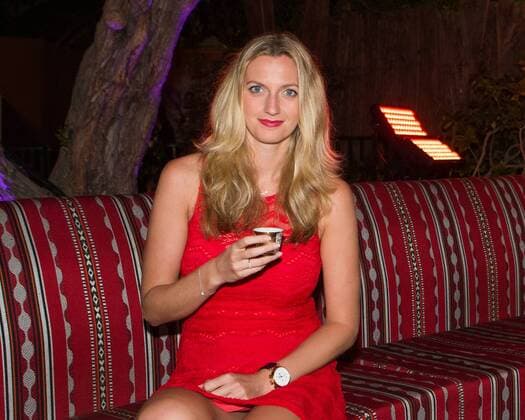 Petra Kvitova, Dubai Duty Free Tennis Championships 2016 Players Party Tennis - Dubai Tennis Championships 2016 - WTA Tennis Damen - Dubai Duty Free Tennis Stadium - Dubai - - United Arab Emirates - 16 February 2016.