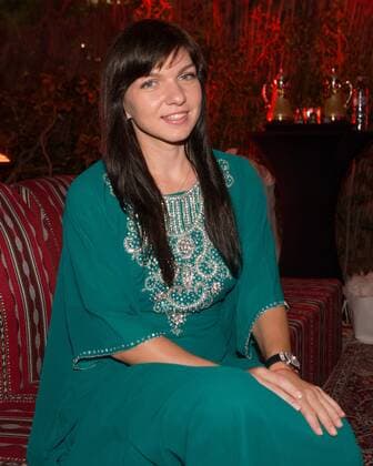 Dubai Duty Free Tennis Championships 2016 Players Party,Simona Halep (ROU) Tennis - Dubai Tennis Championships 2016 - WTA Tennis Damen - Dubai Duty Free Tennis Stadium - Dubai - - United Arab Emirates - 16 February 2016.