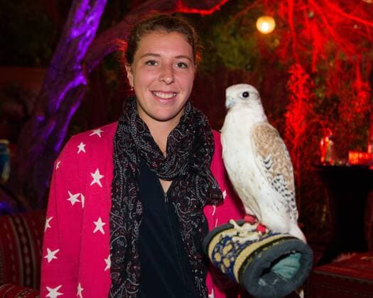 Dubai Duty Free Tennis Championships 2016 Players Party, Anna-Lena Friedsam Tennis - Dubai Tennis Championships 2016 - WTA Tennis Damen - Dubai Duty Free Tennis Stadium - Dubai - - United Arab Emirates - 16 February 2016.