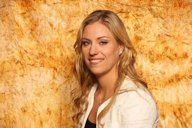 Tennis, Fotoshooting mit Angelique Kerber ANGELIQUE KERBER DAS AKTUELLE SPORTSTUDIO ZDF MAINZ 