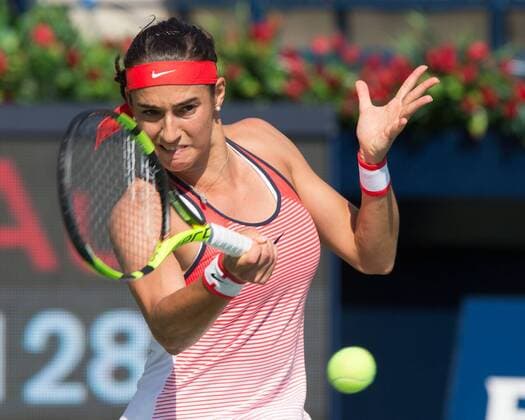 Caroline Garcia (FRA) Tennis - Dubai Tennis Championships 2016 - WTA Tennis Damen - Dubai Duty Free Tennis Stadium - Dubai - - United Arab Emirates - 18 February 2016.