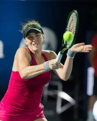 Madison Brengle (USA) Tennis - Dubai Tennis Championships 2016 - WTA Tennis Damen - Dubai Duty Free Tennis Stadium - Dubai - - United Arab Emirates - 18 February 2016.
