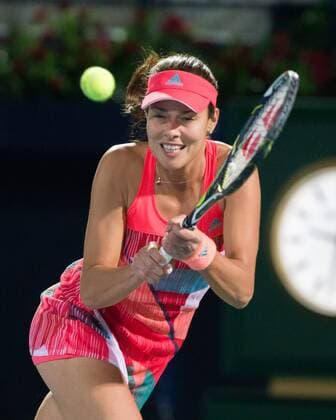 Ana Ivanovic (SRB) Tennis - Dubai Tennis Championships 2016 - WTA Tennis Damen - Dubai Duty Free Tennis Stadium - Dubai - - United Arab Emirates - 18 February 2016.