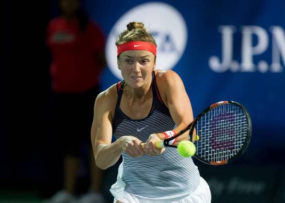 Elina Svitolina (UKR) Tennis - Dubai Tennis Championships 2016 - WTA Tennis Damen - Dubai Duty Free Tennis Stadium - Dubai - - United Arab Emirates - 18 February 2016.