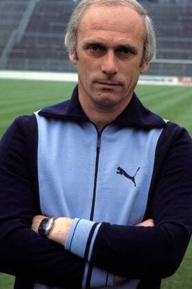 Trainer Udo Lattek (Borussia Mönchengladbach)