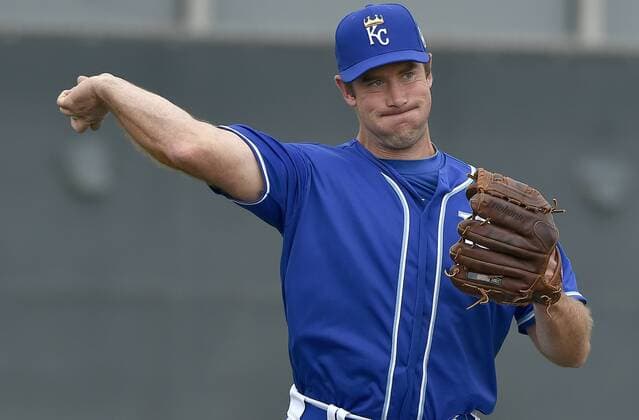 Feb. 19, 2016 - Surprise, AZ, USA - Kansas City Royals pitcher Ross Ohlendorf during a spring training workout on Friday, Feb. 19, 2016, in Surprise, Az. Kansas City Royals spring training - ZUMAm67_