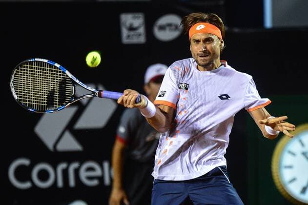 Rio Open 2016 RIO DE JANEIRO, Brazil - 02 19 2016: RIO OPEN - Dominic Thiem (AUT) vs David Ferrer (ESP) for Rio Open which takes place at the Brazilian Jockey Club 15-21 of February. (Photo: Celso Pupo FotoArena)  CelsoxPupo