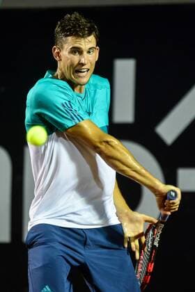 Rio Open 2016 RIO DE JANEIRO, Brazil - 02 19 2016: RIO OPEN - Dominic Thiem (AUT) vs David Ferrer (ESP) for Rio Open which takes place at the Brazilian Jockey Club 15-21 of February. (Photo: Celso Pupo FotoArena)  CelsoxPupo