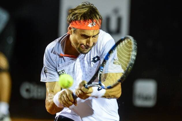 Rio Open 2016 RIO DE JANEIRO, Brazil - 02 19 2016: RIO OPEN - Dominic Thiem (AUT) vs David Ferrer (ESP) for Rio Open which takes place at the Brazilian Jockey Club 15-21 of February. (Photo: Celso Pupo FotoArena)  CelsoxPupo