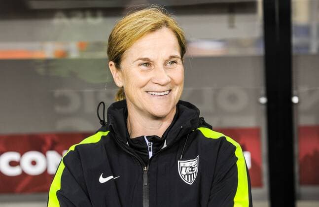 19 FEB 2016: United States Head Coach Jillian Ellis before the Women s Olympic qualifying soccer match between USA and Trinidad & Tobago at BBVA Compass Stadium in Houston, Texas. (Photo by Ken Murray Icon Sportswire) SOCCER: FEB 19 Women s Olympic Qualifying - Semifinal - USA v Trinidad & Tobago Icon160219014 EDITORIAL USE ONLY