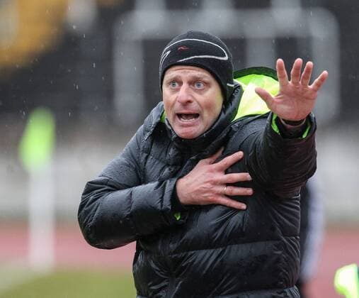 Bilder des Tages - Sport Christian Wörns (Trainer FC Augsburg II), FC Augsburg II vs. FC Ingolstadt II, 21. Spieltag, 20.02.2016