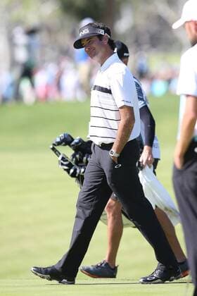 Feb. 20, 2016 - Pacific Palisades, CA, U.S. - February 20, 2016: Bubba Watson during the third round of the Northern Trust Open, Pacific Palisades,CA. Third round of the Northern Trust Open, Feb 20, 2016 - ZUMAcs17