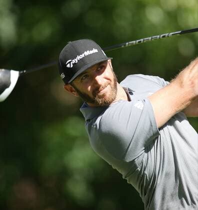Feb. 20, 2016 - Pacific Palisades, CA, U.S. - February 20, 2016: Dustin Johnson during the third round of the Northern Trust Open, Pacific Palisades,CA. Third round of the Northern Trust Open, Feb 20, 2016 - ZUMAcs17