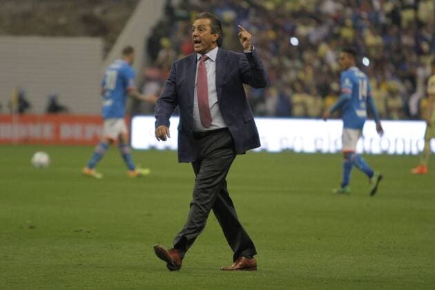 Fussball Mexiko - Feb. 20, 2016 - Mexico - D20021622.JPG.CIUDAD DE MEXICO SportsDeportes-Soccer.- El timonel de Cruz Azul, Tomas Boy, Foto: Agencia EL UNIVERSALCarlos MejiaJMA. Latin News - Feb. 20, 2016  - ZUMAu78_