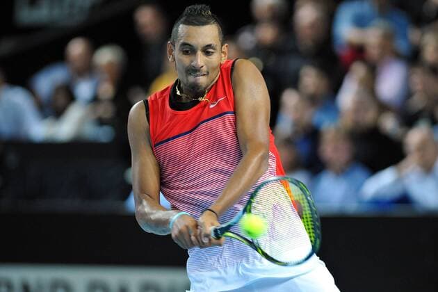 Nick Kyrgios (AUS) TENNIS : OPEN 13 - Marseille - ATP Tennis Herren - 21 02 2016 Tennismag Panoramic 