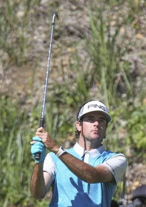 Feb. 21, 2016 - Los Angeles, California, U.S - Bubba Watson plays on the final round of the PGA Golf Herren Tour Northern Trust Open golf tournament at Riviera Country Club on February 21, 2016, in Los Angeles. Bubba Watson won the Northern Trust Open. Bubba Watson Wins Northern Trust Open - ZUMAc68_
