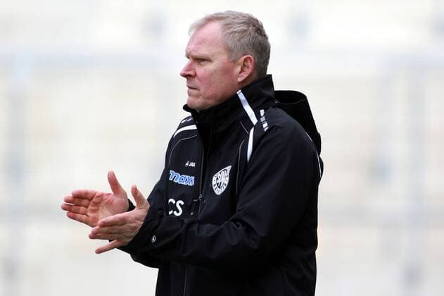 Trainer Christoph Starke (SpVgg Oberfranken Bayreuth) Fussball Regionalliga Bayern Grünwalderstadion 21.02.2016 FC Bayern II - SpVgg Oberfranken Bayreuth