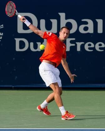 Philipp Kohlschreiber (GER) Tennis - Dubai Duty Free Tennis Championships - ATP Tennis Herren - - Dubai - - United Arab Emirates - 23 February 2016. Â