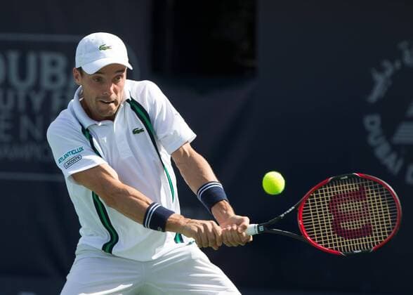 Roberto Bautista-Agut (ESP) Tennis - Dubai Duty Free Tennis Championships - ATP Tennis Herren - - Dubai - - United Arab Emirates - 23 February 2016. Â