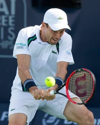 Roberto Bautista-Agut (ESP) Tennis - Dubai Duty Free Tennis Championships - ATP Tennis Herren - - Dubai - - United Arab Emirates - 23 February 2016. Â
