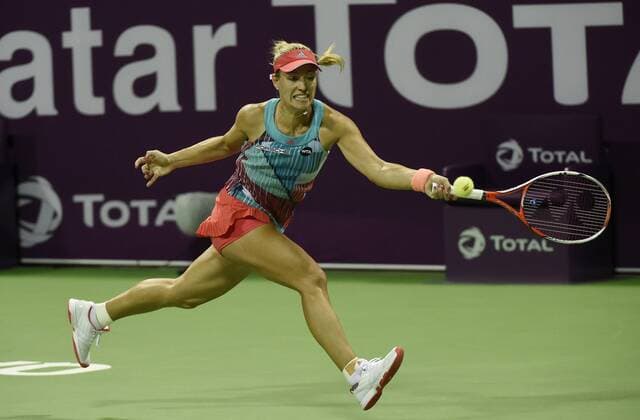 Doha Qatar, Tennis 2016 Qatat Total Open Angelique Kerber ,Deutschland