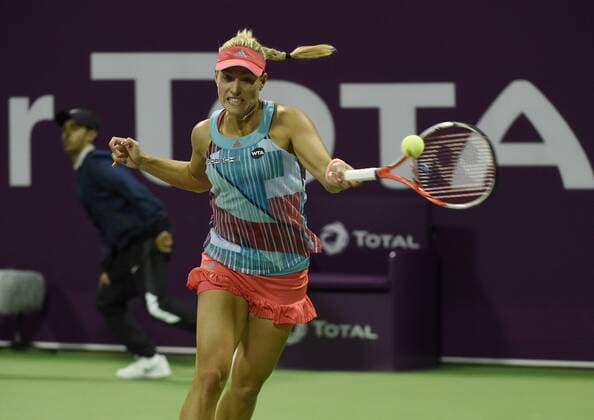 Doha Qatar, Tennis 2016 Qatat Total Open Angelique Kerber ,Deutschland