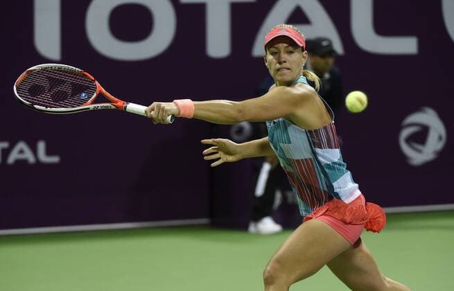 Doha Qatar, Tennis 2016 Qatat Total Open Angelique Kerber ,Deutschland