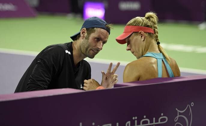 Bilder des Tages - SPORT Doha Qatar, Tennis 2016 Qatat Total Open Angelique Kerber ,Deutschland