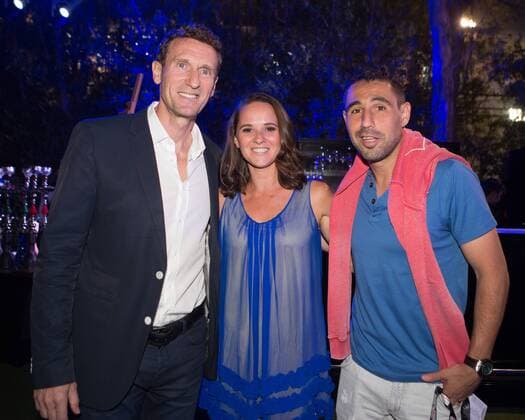 Dubai ATP Tennis Herren Players Party Tennis - Dubai Duty Free Tennis Championships - ATP - - Dubai - - United Arab Emirates - 23 February 2016. Â