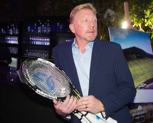 Dubai ATP Tennis Herren Players Party, Boris Becker (GER),privat, Tennis - Dubai Duty Free Tennis Championships - ATP - - Dubai - - United Arab Emirates - 23 February 2016. Â