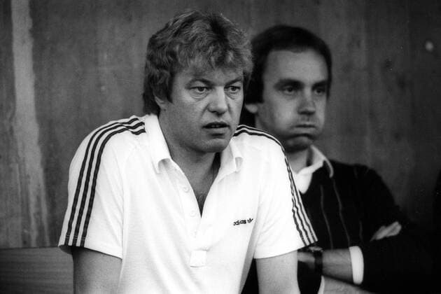 Fußball, Trainerhistorie, Stuttgarter Kickers Stuttgarter Kickers - Hessen Kassel: Trainer Rudolf Kröner (Kassel)