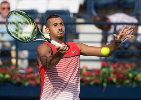 Nick Kyrgios (AUS) Tennis - Dubai Duty Free Tennis Championships - ATP Tennis Herren - - Dubai - - United Arab Emirates - 25 February 2016. Â