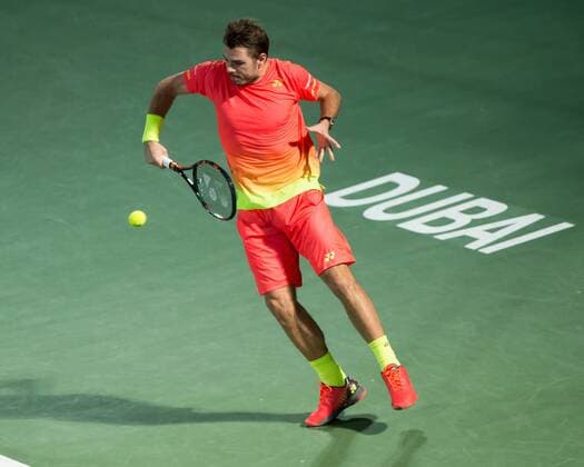 Stan Stanislas Wawrinka (SUI) Tennis - Dubai Duty Free Tennis Championships - ATP Tennis Herren - - Dubai - - United Arab Emirates - 25 February 2016. Â