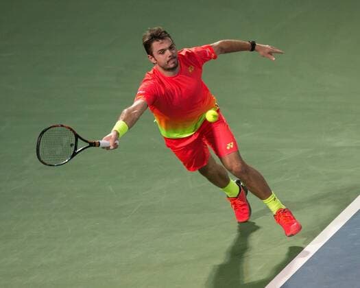 Stan Stanislas Wawrinka (SUI) Tennis - Dubai Duty Free Tennis Championships - ATP Tennis Herren - - Dubai - - United Arab Emirates - 25 February 2016. Â