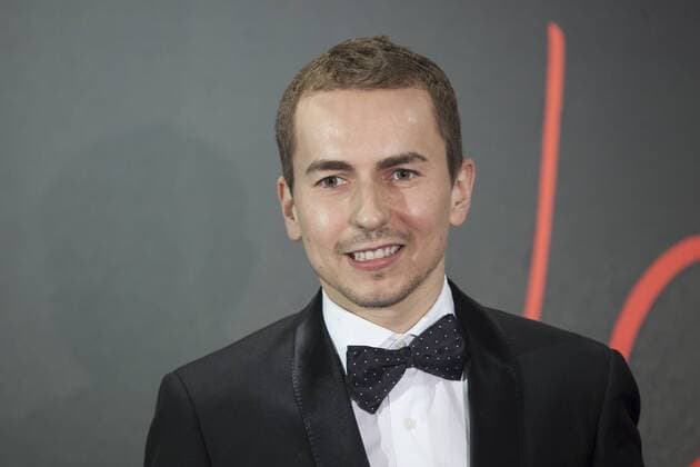 Spanish MotoGP rider Jorge Lorenzo attends his documentary presentation in Madrid, Spain. February 25, 2016.  (20160225025)