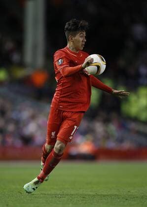Roberto Firmino of Liverpool - UEFA Europa League - Liverpool vs FC Augsburg - Anfield Stadium - Liverpool - England - 25th February 2016 - Pic Simon Bellis Sportimage EDITORIAL USE ONLY. No use with unauthorised audio, video, data, fixture lists, club league logos or live services. Online in-match use limited to 120 images, no video emulation. No use in betting, games or single club league player publications.