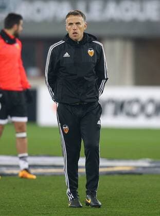 SOCCER - EL, Rapid vs Valencia VIENNA,AUSTRIA,25.FEB.16 - SOCCER - UEFA Europa League, Round of 32, SK Rapid Wien vs Valencia CF. Image shows assistant coach Phil Neville (Valencia). Keywords: Wien Energie. GEPAxpictures xChristianxOrt