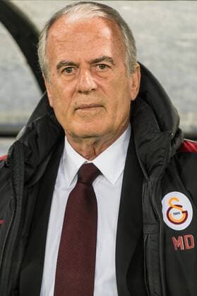 coach Mustafa Denizli of Galatasaray during the UEFA Europa League round of 32 match between SS Lazio and Galatasaray on February 25, 2016 at the Stadio Olimpico in Rome, Italy. SS Lazio v Galatasaray UEFA Europa League round of 32 2015 2016 xVIxGerritxvanxKeulenxIVx 5045894