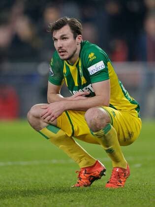 Mike Havenaar of ADO Den Haag during the Dutch Eredivisie match between PSV Eindhoven and ADO Den Haag at the Phillips stadium on February 27, 2016 in Eindhoven, The Netherlands PSV Eindhoven v ADO Den Haag Dutch Eredivisie 2015 2016 xVIxxIVx 5057716