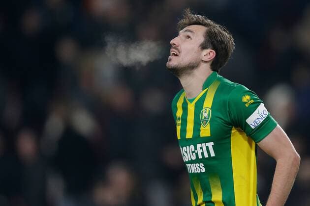 Mike Havenaar of ADO Den Haag during the Dutch Eredivisie match between PSV Eindhoven and ADO Den Haag at the Phillips stadium on February 27, 2016 in Eindhoven, The Netherlands PSV Eindhoven v ADO Den Haag Dutch Eredivisie 2015 2016 xVIxxIVx 5057717